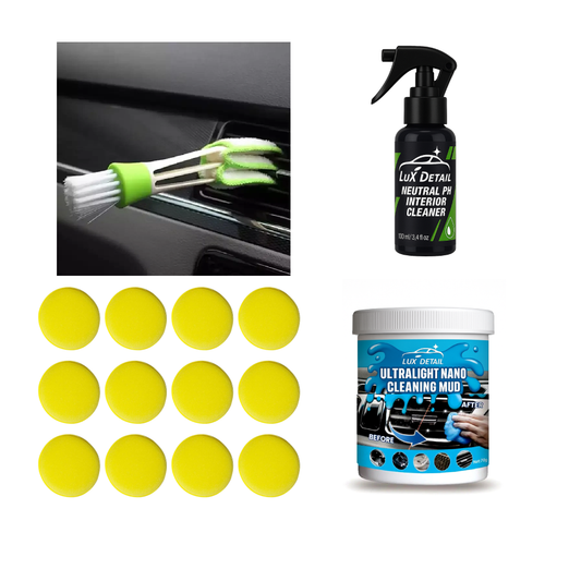 LuX InteriorRefresh Kit – Deep Clean for Every Corner