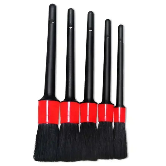 🧹 Rigid Detailing Brush Set – 5/15-Piece Kit for Deep Interior Cleaning